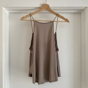 Silence + Noise Drapey Modal High Neck Tank